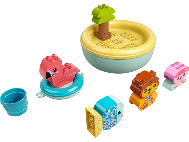 LEGO DUPLO - Legrace vo vani: Plávajúci ostrov so zvieratkami LEGO10966