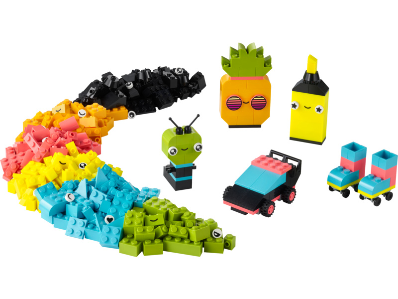 LEGO Classic - Neónová kreatívna zábava LEGO11027