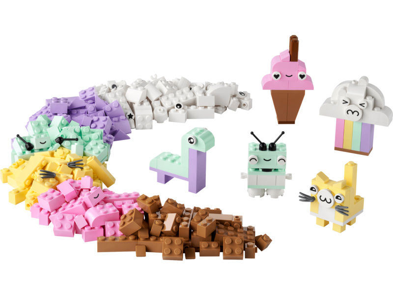 LEGO Classic - Pastelová kreatívna zábava LEGO11028