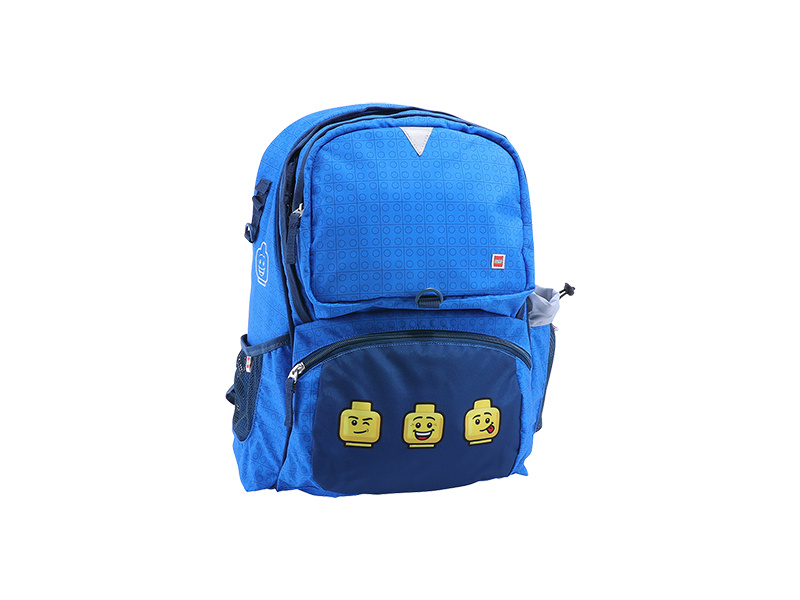 LEGO školní batoh Freshmen - Faces Blue