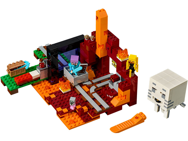 Lego Minecraft The Nether Portal Lego21143 Astra