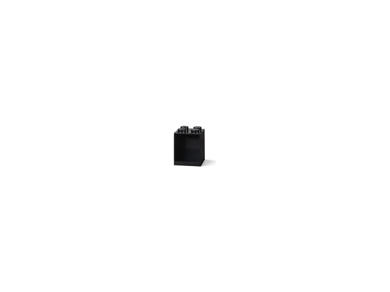 LEGO Brick 4 závesná polica čierna LEGO41141733