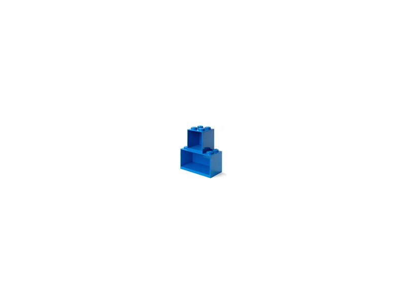 LEGO Brick závesné police modré, set 2ks LEGO41171731
