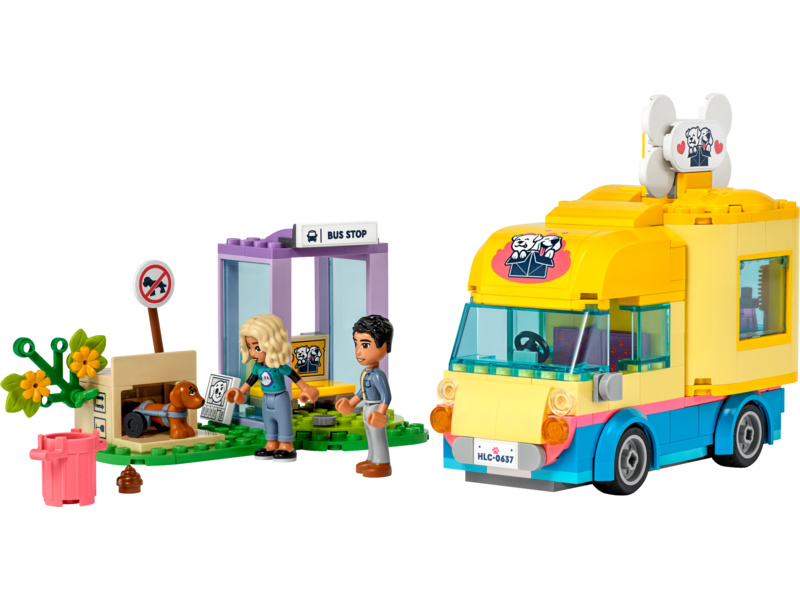 LEGO Friends - Dodávka na záchranu psov LEGO41741