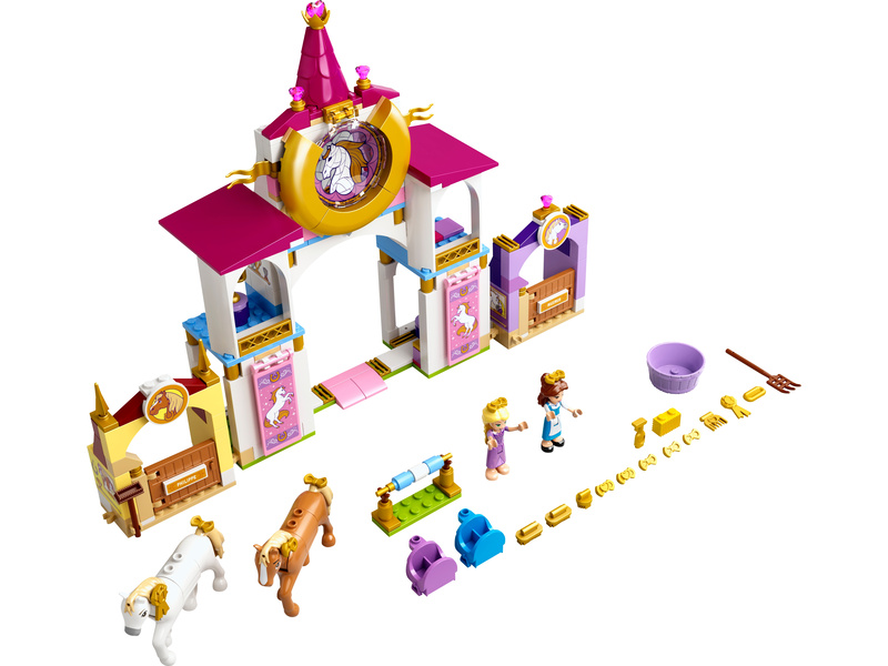 LEGO Disney Princess - Kráľovské stajne Krásky a Lociky LEGO43195