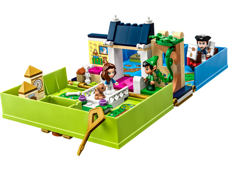 LEGO Disney - Peter Pan a Wendy a ich rozprávková kniha dobrodružstvo LEGO43220