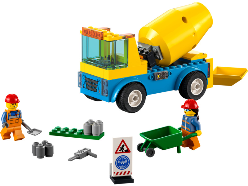 LEGO City - Nákladiak s miešačkou na betón LEGO60325