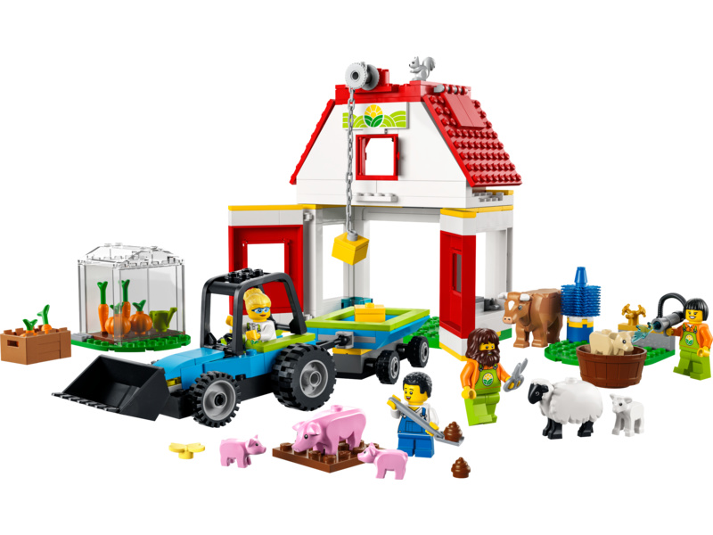 LEGO City - Stodola a zvířátka z farmy