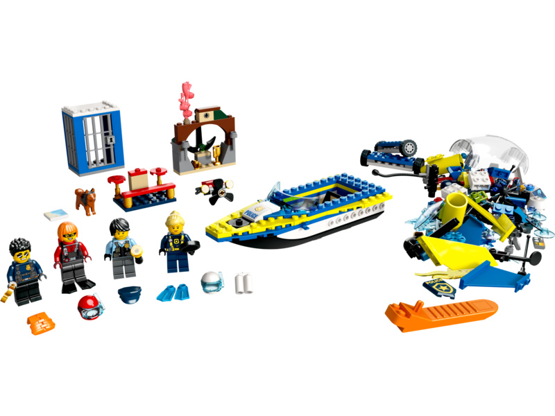 LEGO City - Misia detektíva pobrežnej stráže LEGO60355