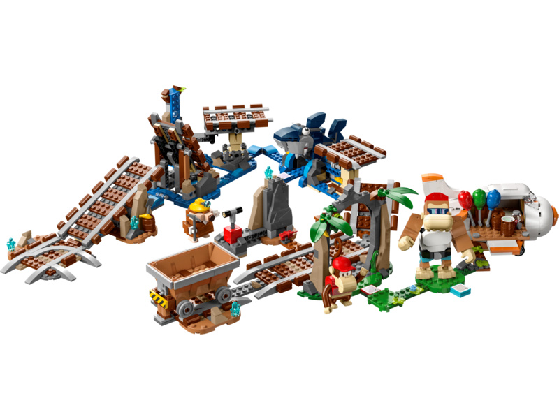 LEGO Super Mario - Diddy Kongova jazda v banskom vozíku – rozširujúci set LEGO71425