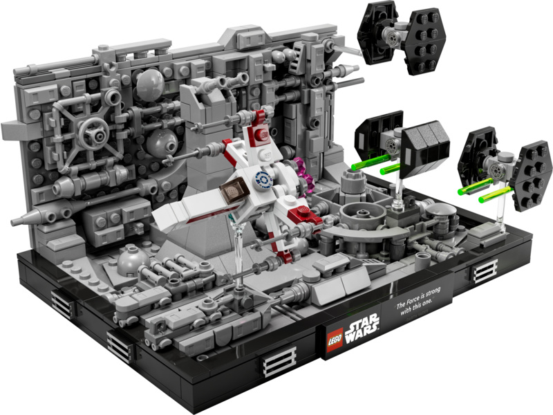 LEGO Star Wars - útok na Hvězdu smrti - dioráma