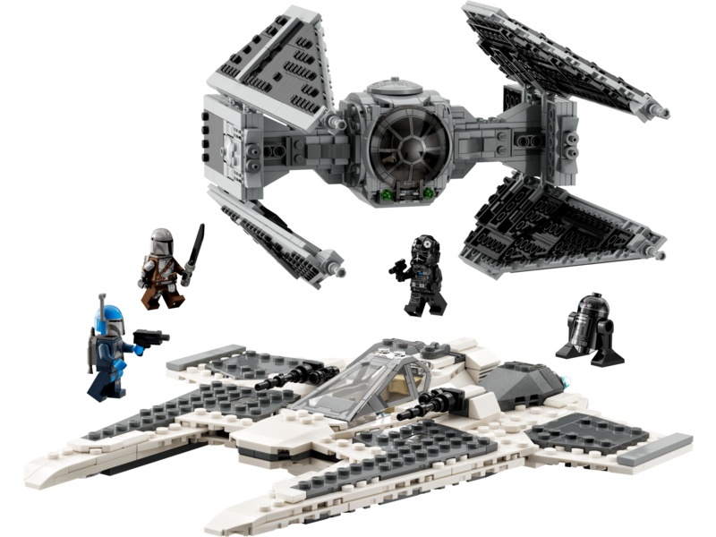 LEGO Star Wars - Mandalorianska stíhačka triedy Fang proti TIE LEGO75348