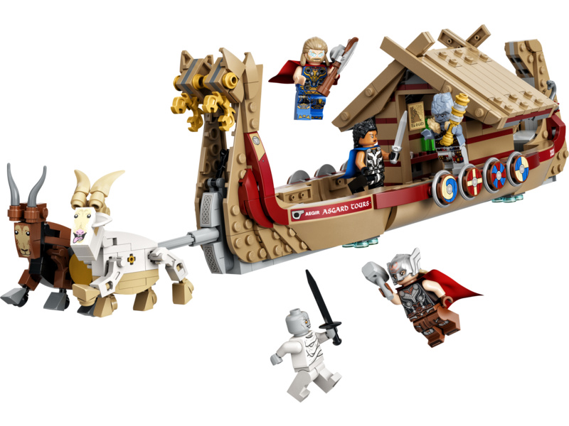 LEGO Super Heroes - Loď s kozím záprahom LEGO76208