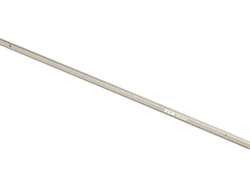 Losi hřídel centrální 203.5mm, hliník: Grom