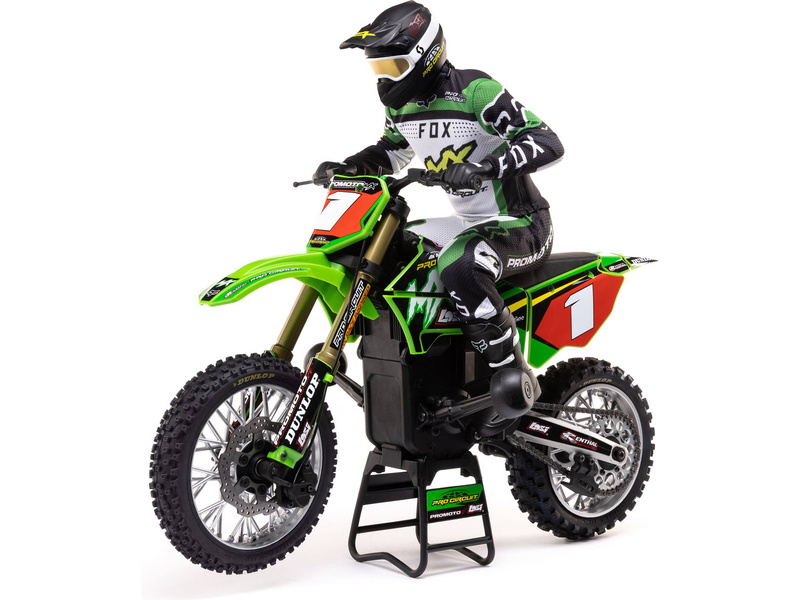 1:4 Losi Promoto-MX Motorcycle RTR, Pro Circuit