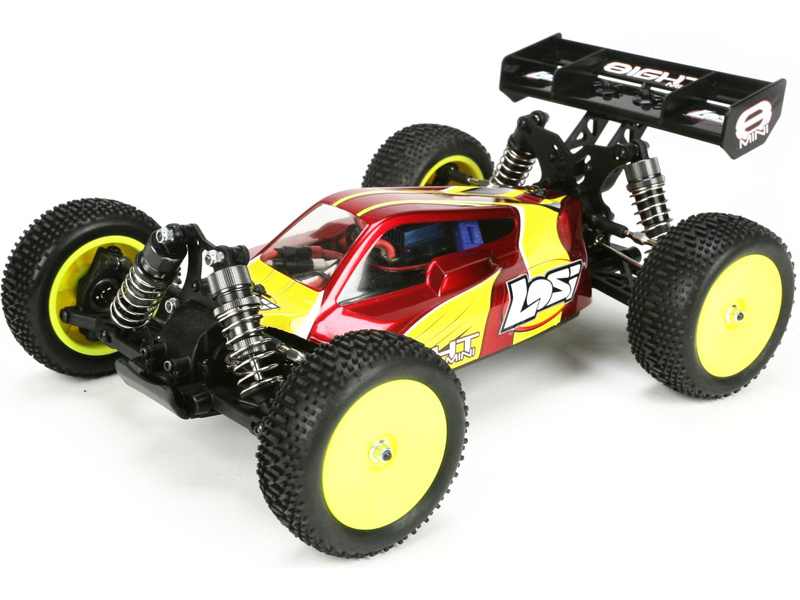 Losi Mini 8ight 1 14 4wd Brushless Red Rtr Losb0224it2 Astra
