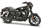 Maisto Harley-Davidson 2015 Harley-Davidson Street 750 1:18 černá