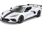 Maisto Chevrolet Corvette Stingray Coupe 2020 1:18 bílá
