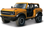 Maisto Ford Bronco Badlands 2021 1:18 oranžová
