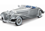Maisto Mercedes-Benz 500 K Typ Specialroadster 1936 1:18 šedá metalíza