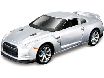 Maisto Nissan GT-R 2009 1:40 silver Maisto Nissan GT-R 2009 1:40 silver / MA-21001-10036