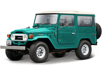 Maisto Toyota Land Cruiser FJ40 1960 1:36 tyrkysová Maisto Toyota Land Cruiser FJ40 1960 1:36 tyrkysová / MA-21001-22899T