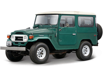 Maisto Toyota Land Cruiser FJ40 1960 1:36 zelená Maisto Toyota Land Cruiser FJ40 1960 1:36 zelená / MA-21001-22899