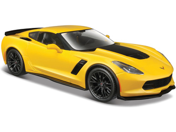 Maisto Corvette Z06 2015 1:24 žlutá Maisto Corvette Z06 2015 1:24 žlutá / MA-31133YL