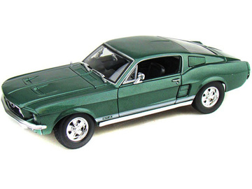 Maisto Ford Mustang Fastback 1967 1:18 zelená metalíza / MA-31166GN