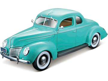 Maisto Ford Deluxe Coupe 1939 1:18 zelená Maisto Ford Deluxe Coupe 1939 1:18 zelená / MA-31180GN