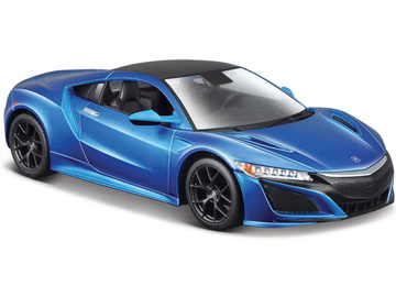 Maisto Acura NSX 2017 1:24 modrá metalíza Maisto Acura NSX 2017 1:24 modrá metalíza / MA-31234B