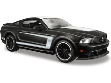 Maisto Ford Mustang Boss 302 1:24 černá matná Maisto Ford Mustang Boss 302 1:24 černá matná / MA-31269BL