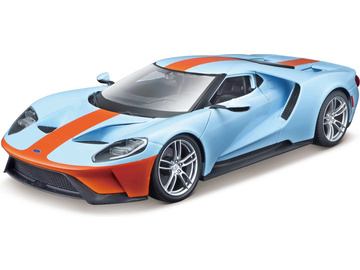 Maisto Ford GT 2017 1:18 modro-oranžová Maisto Ford GT 2017 1:18 modro-oranžová / MA-31384BU