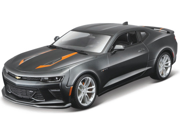 Maisto Chevrolet Camaro 2017 50. výročí 1:18 šedá metalíza Maisto Chevrolet Camaro 2017 50. výročí 1:18 šedá metalíza / MA-31385