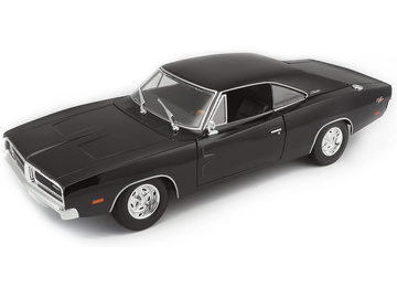 Maisto Dodge Charger R/T 1969 1:18 černá Maisto Dodge Charger R/T 1969 1:18 černá / MA-31387BL