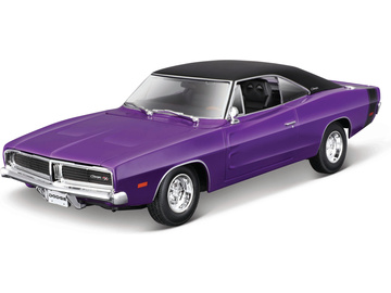 Maisto Dodge Charger R/T 1969 1:18 fialová Maisto Dodge Charger R/T 1969 1:18 fialová / MA-31387PL