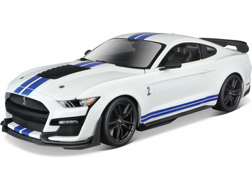 Maisto Mustang Shelby GT500 2020 1:18 bílá / MA-31452W