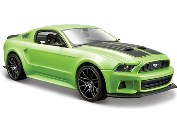 Maisto Ford Mustang Street Racer 2014 1:24 matná zelená / MA-31506GN