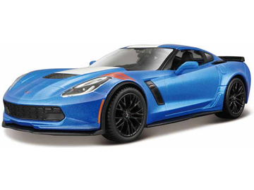 Maisto Corvette Grand Sport 2017 1:24 modrá metalíza / MA-31516BU