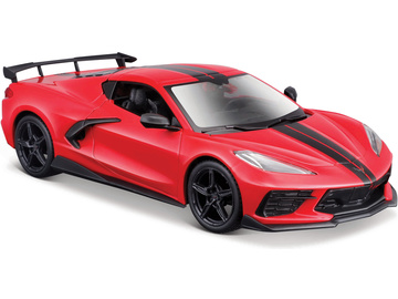 Maisto Chevrolet Corvette Stingray Coupe 2021 1:24 červená / MA-31534R