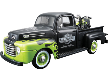 Maisto Ford F-1 Pickup 1948 s FL Panhead 1948 1:24 / MA-32171