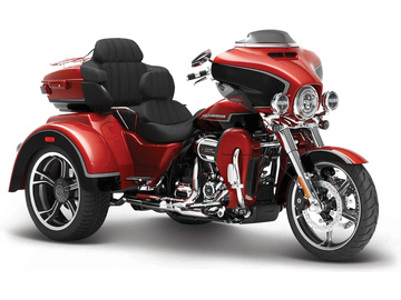 Maisto Harley-Davidson Trikes - CVO Tri Glide 2021 1:12 červená metalíza Maisto Harley-Davidson Trikes - CVO Tri Glide 2021 1:12 červená metalíza / MA-32337R