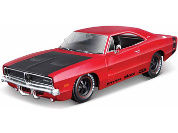 Maisto Dodge Charger R/T 1969 Classic Muscle 1:25 červená / MA-32537