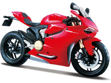Maisto Ducati 1199 Panigale 1:12 se stojánkem Maisto Ducati 1199 Panigale 1:12 se stojánkem / MA-32704