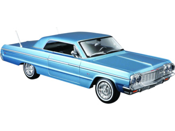 Maisto Chevrolet Impala SS 1964 1:26 modrá metalíza / MA-32908B