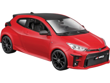 Maisto Toyota GR Yaris 2021 1:24 červená Maisto Toyota GR Yaris 2021 1:24 červená / MA-32909R