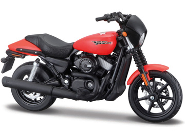 Maisto Harley-Davidson 2015 Harley-Davidson Street 750 1:18 červená Maisto Harley-Davidson 2015 Harley-Davidson Street 750 1:18 červená / MA-39360-20113
