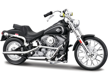 Maisto Harley-Davidson FXST Softail 1984 1:18 matně černá / MA-39360-21914