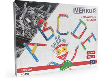 Merkur abeceda s magnetickou podložkou Merkur abeceda s magnetickou podložkou / MER40418