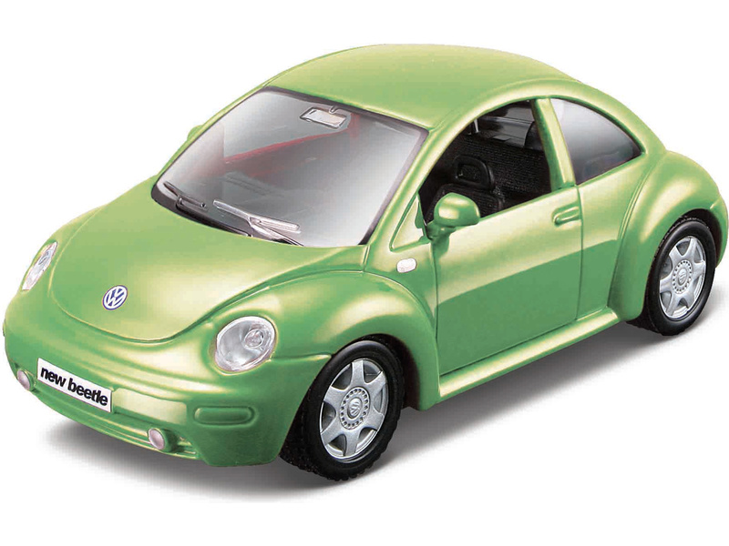 Maisto Volkswagen New Beetle 1 37 green metallic collectible car